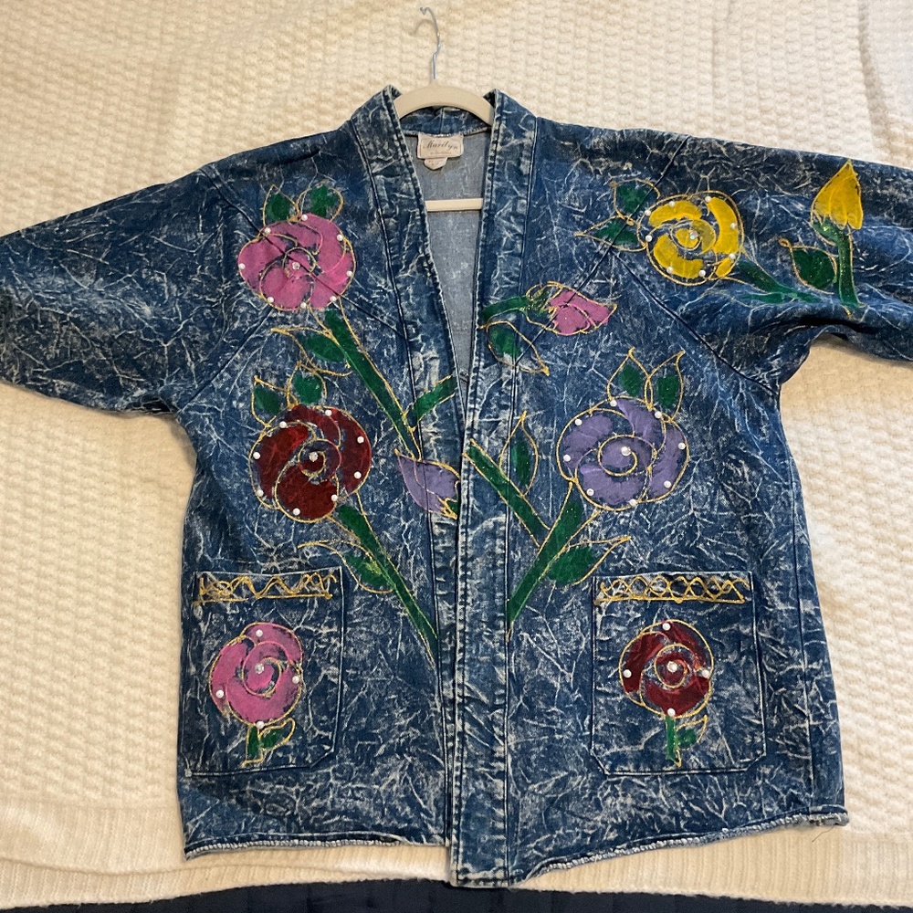 Marilyn of California Denim VINTAGE Jean Jacket